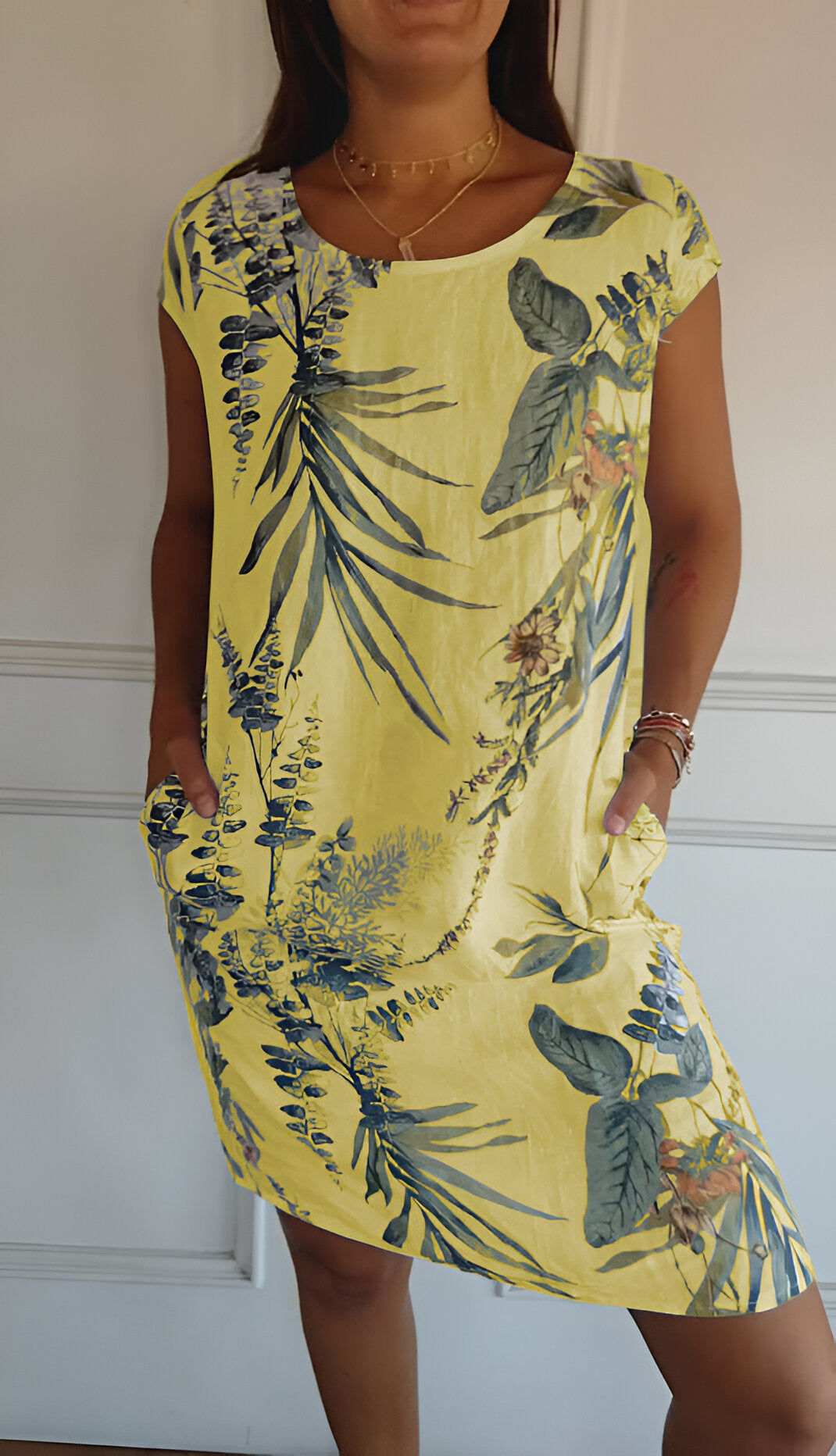 Elena | Casual Elegant Midi Dress for Women