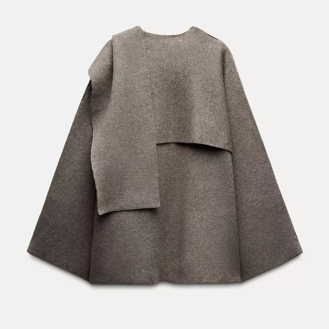 Seraphine | Women's Draped Cape Coat