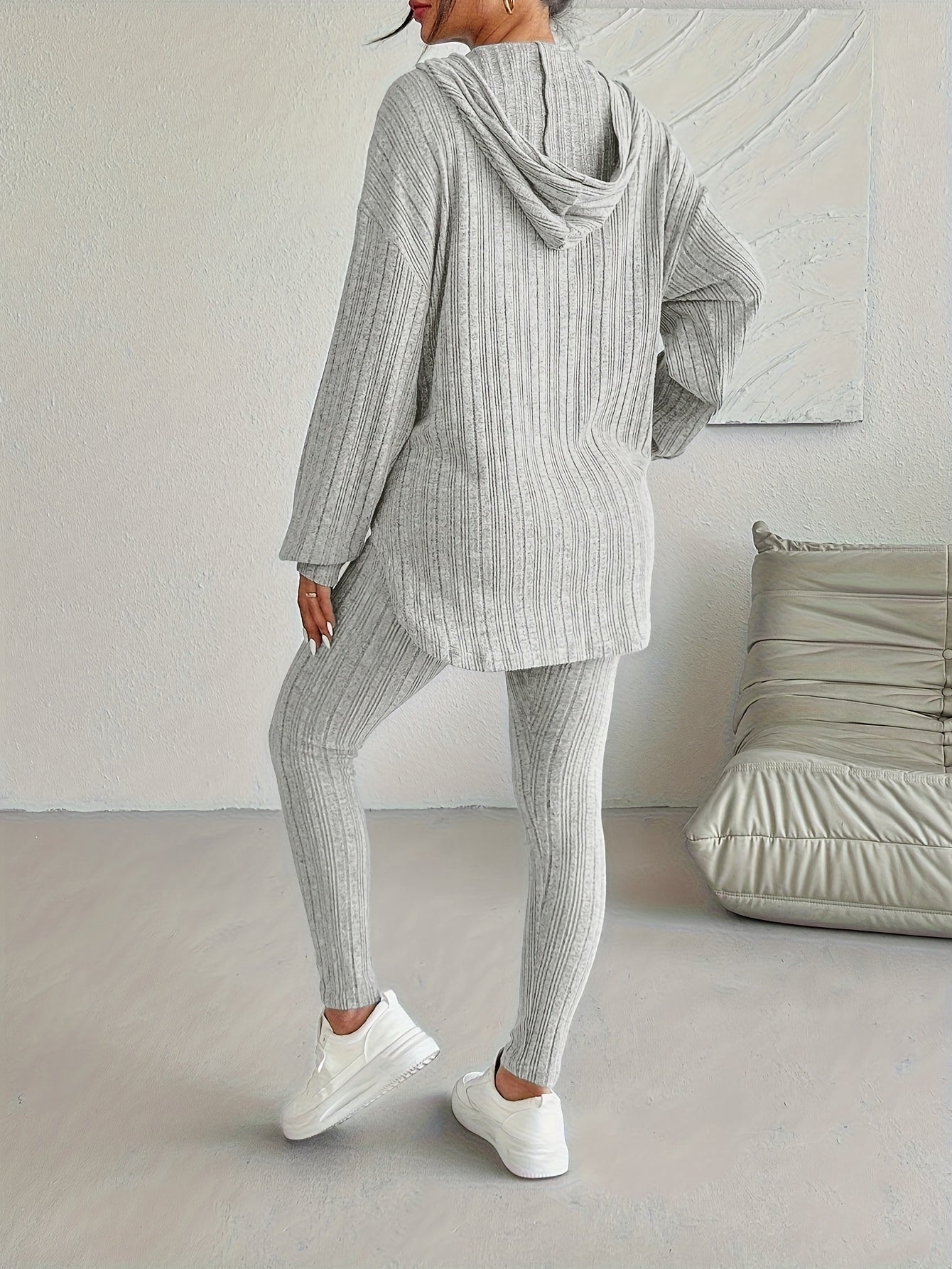 Alessia | Women's Hooded Two Piece Lounge Set