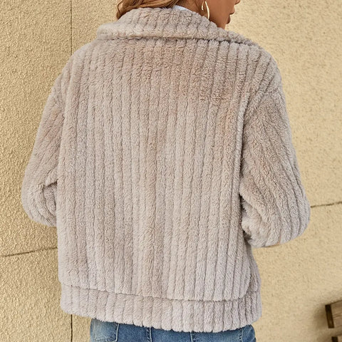 Élodisse | Women's Zip Front Long Sleeve Cardigan