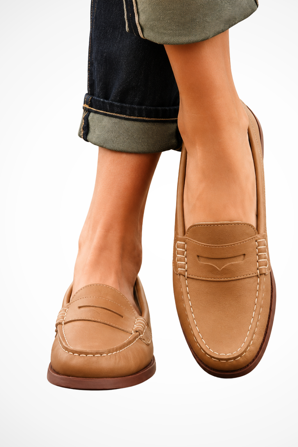 Valenne | Women's Classic Leather Penny Loafers