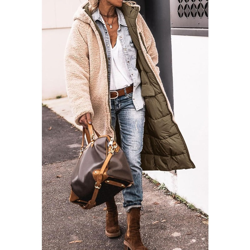 Helena | Women's Long Hooded Down Puffer Winter Coat