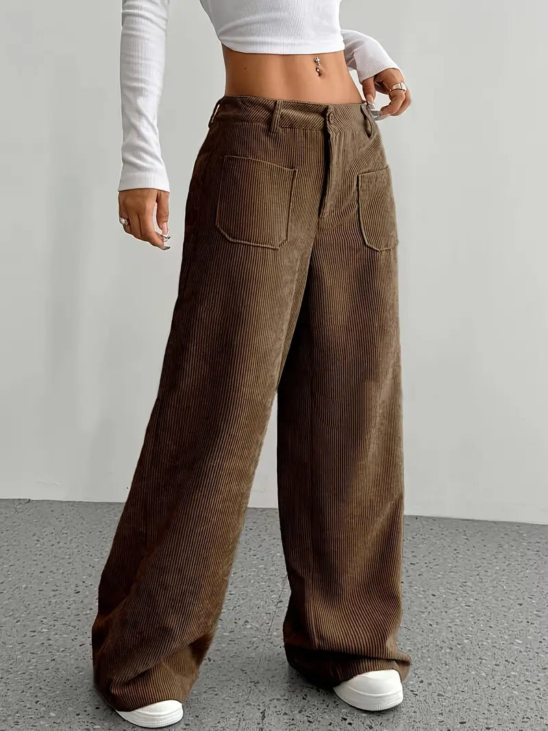 Loréa | Women's Tailored Wide-Leg Trousers