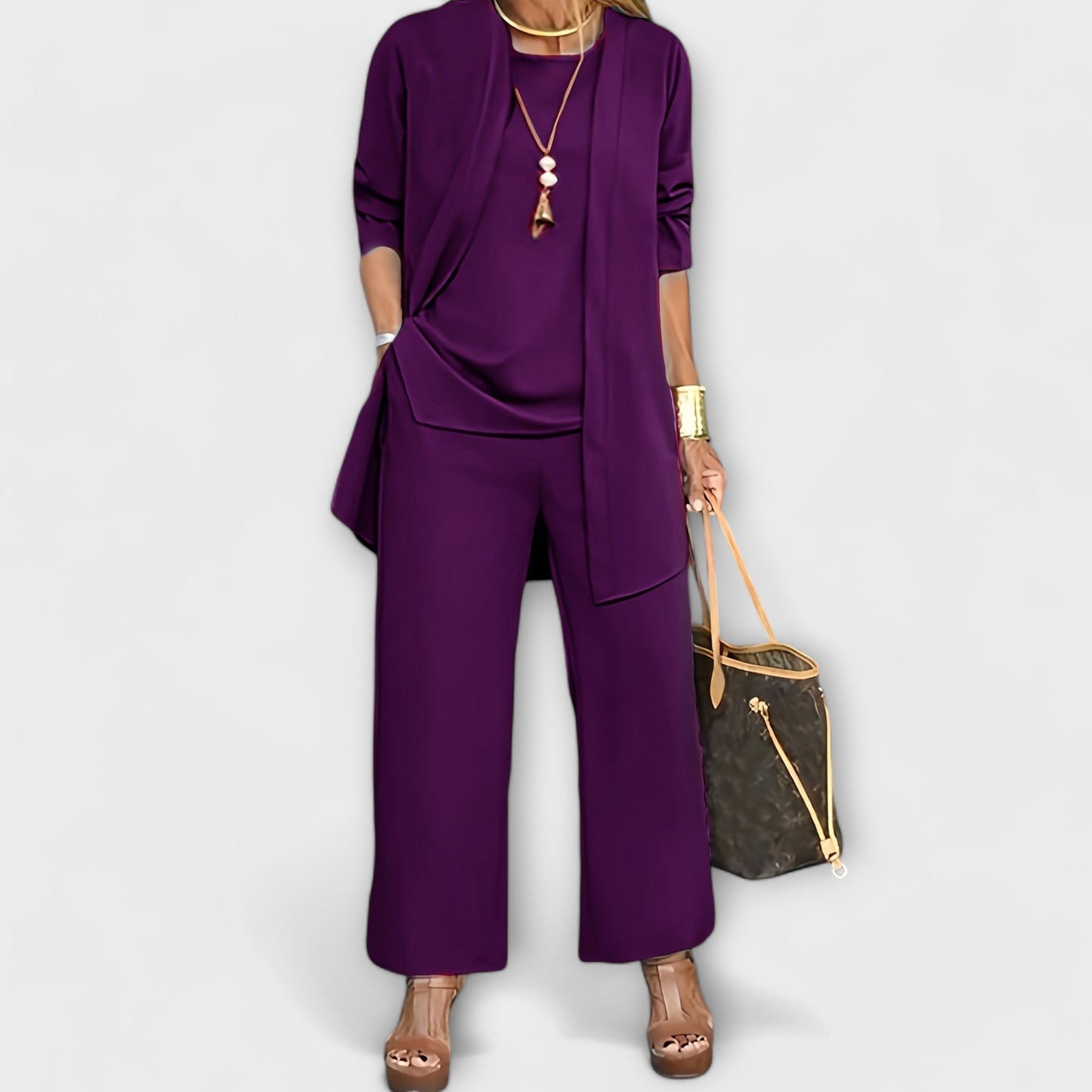 Monroe | Elegant Three Piece Lounge Set for Women