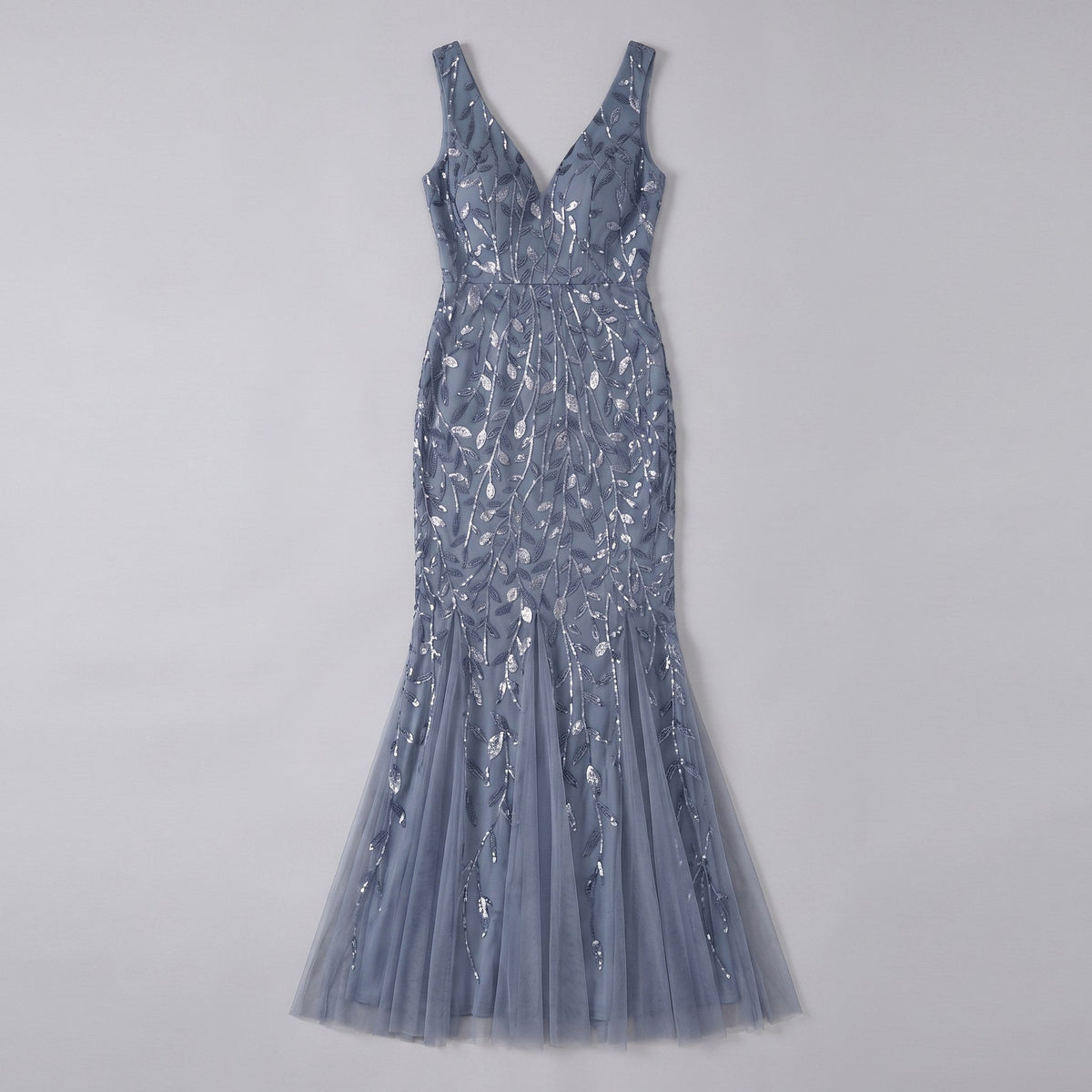 Women's Sequin Fishtail Christmas Party Gown