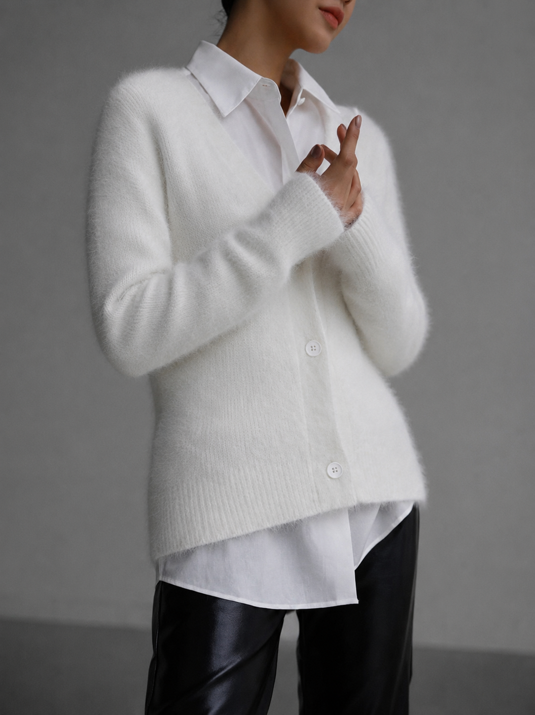 Mara | Women's Oversized Button-Up Cardigan