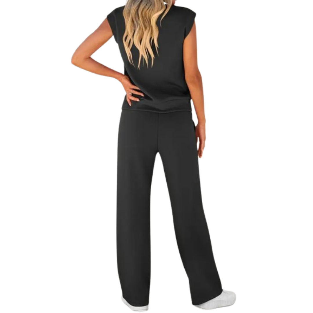 Maëvora | Women's Sleeveless Two Piece Lounge Set
