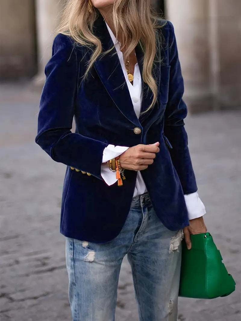Aveline | Women's Fitted Single-Breasted Tailored Blazer