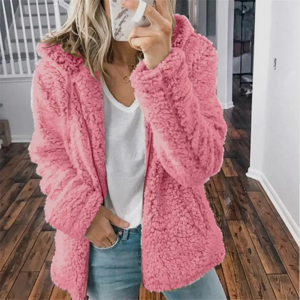 Women's Hooded Full-Zip Fleece Gilet