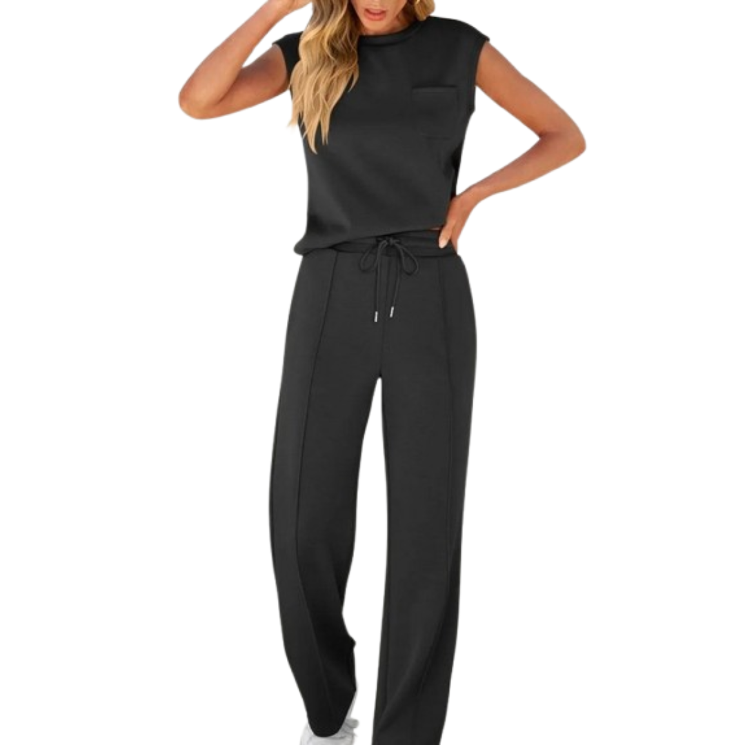 Maëvora | Women's Sleeveless Two Piece Lounge Set