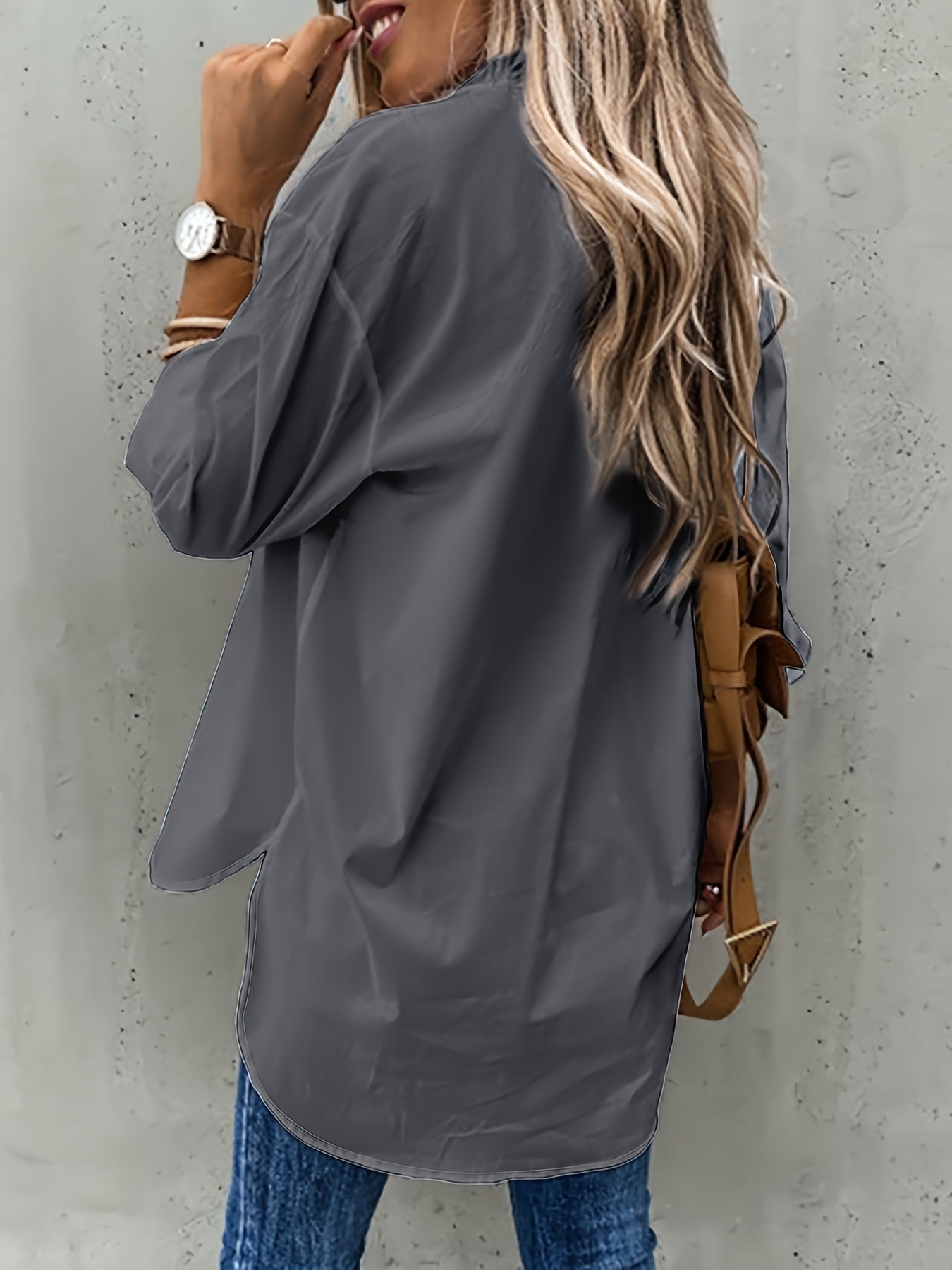 Elarisse | Women's Long Sleeve Button Front Blouse