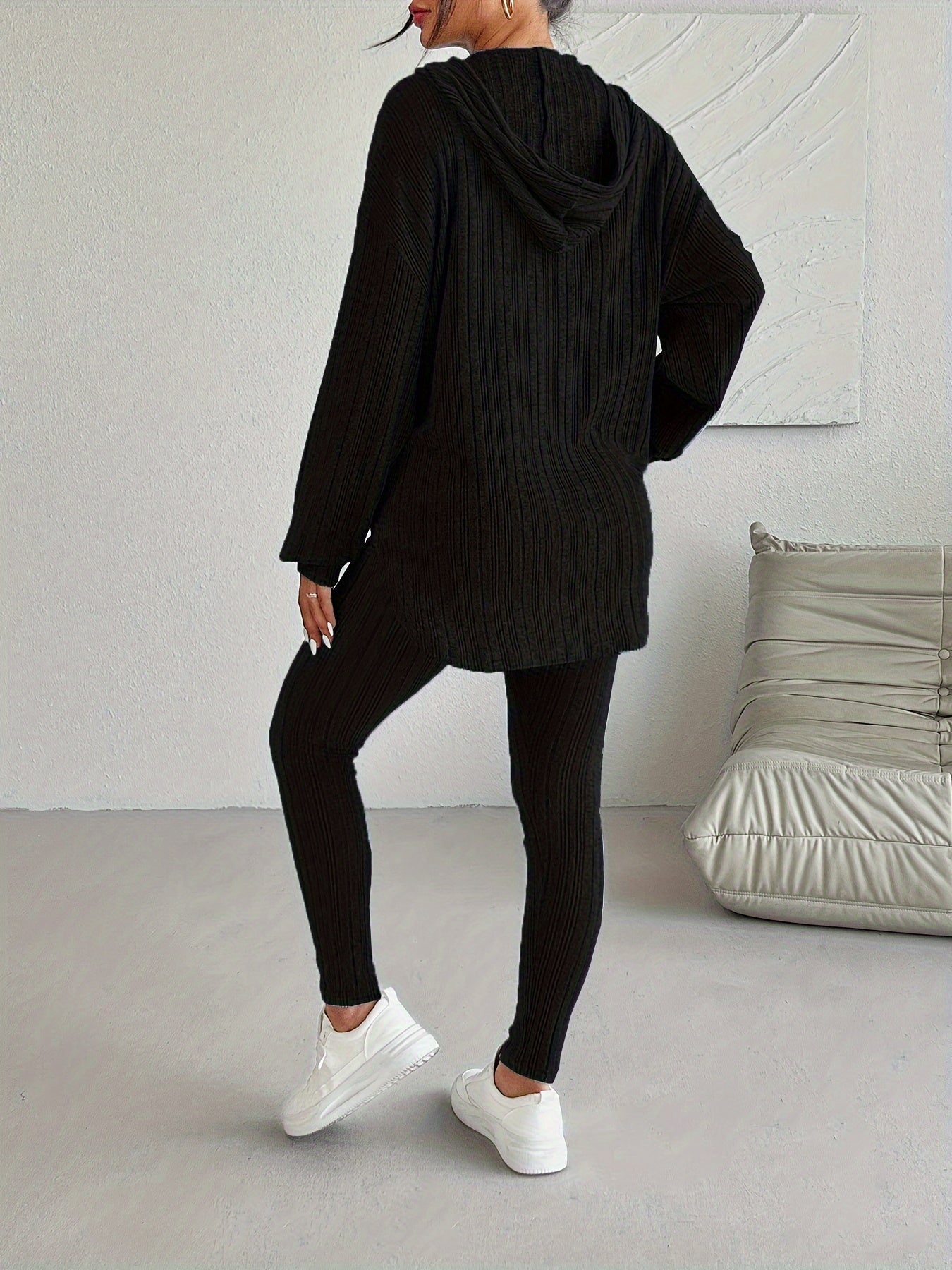 Alessia | Women's Hooded Two Piece Lounge Set