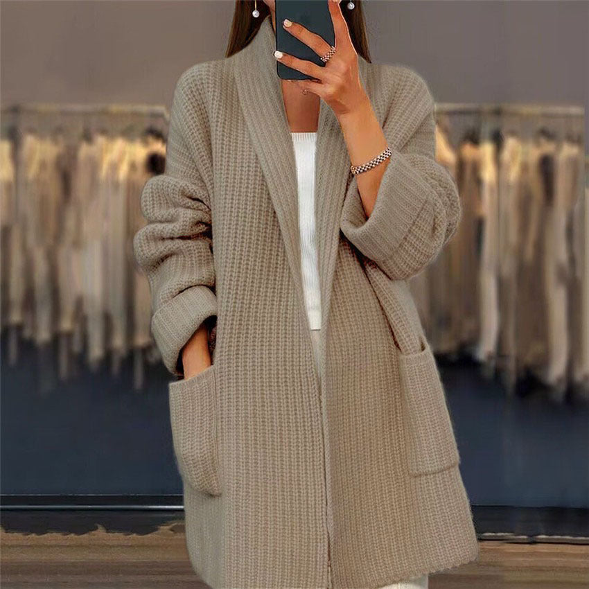 Séverine | Women's Textured Longline Cardigan