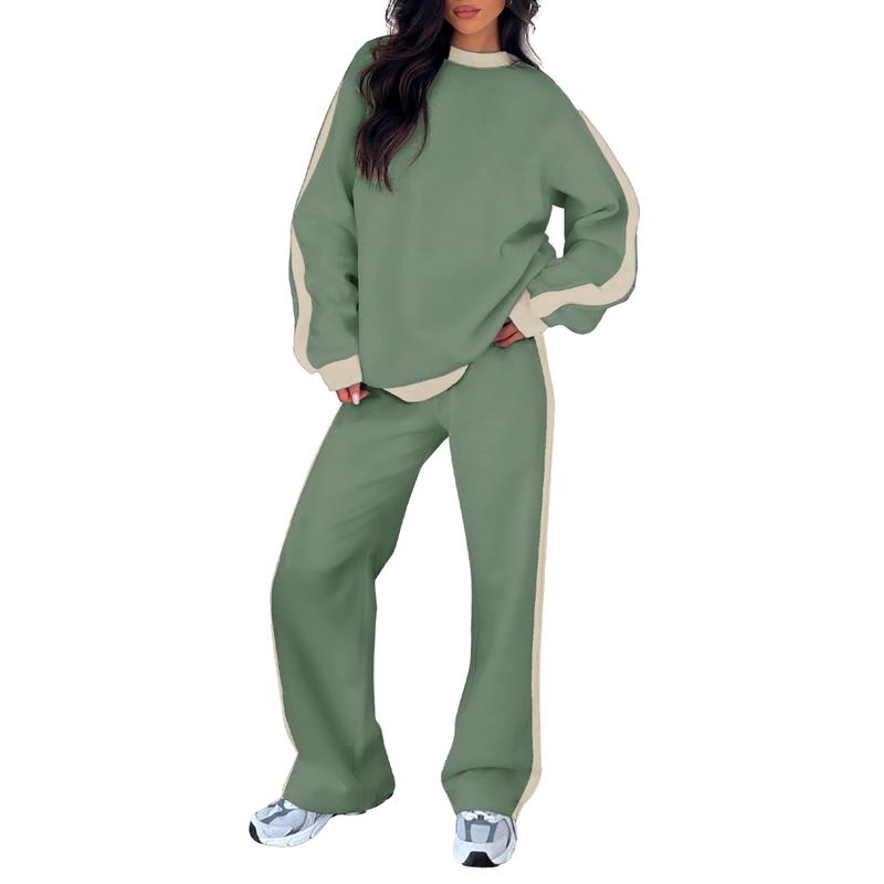 Seralyn | Women's Striped Two-Piece Lounge Set