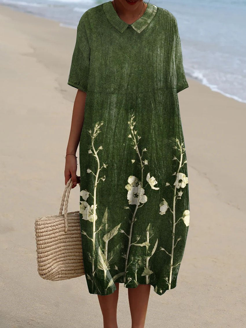 Rosalie | Elegant Floral Summer Dress