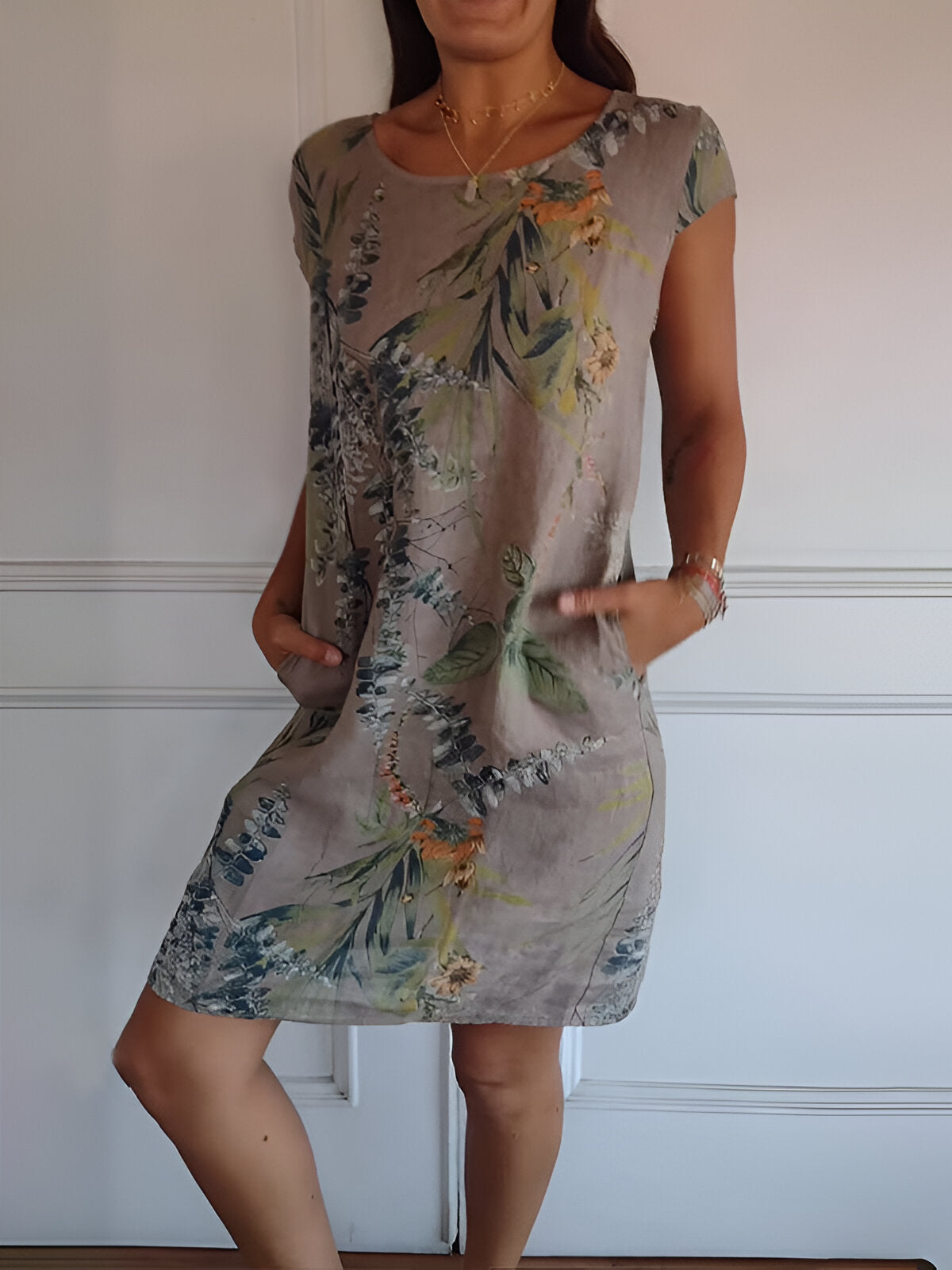 Elena | Casual Elegant Midi Dress for Women