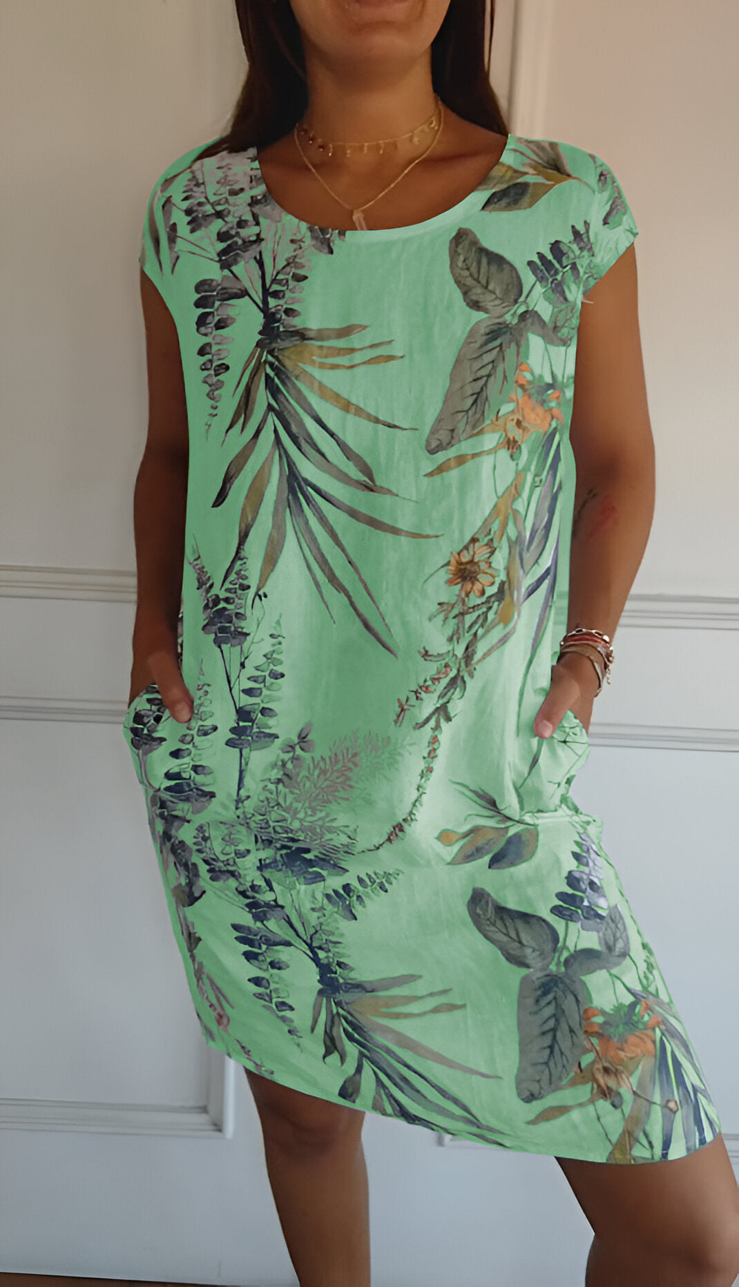 Elena | Casual Elegant Midi Dress for Women