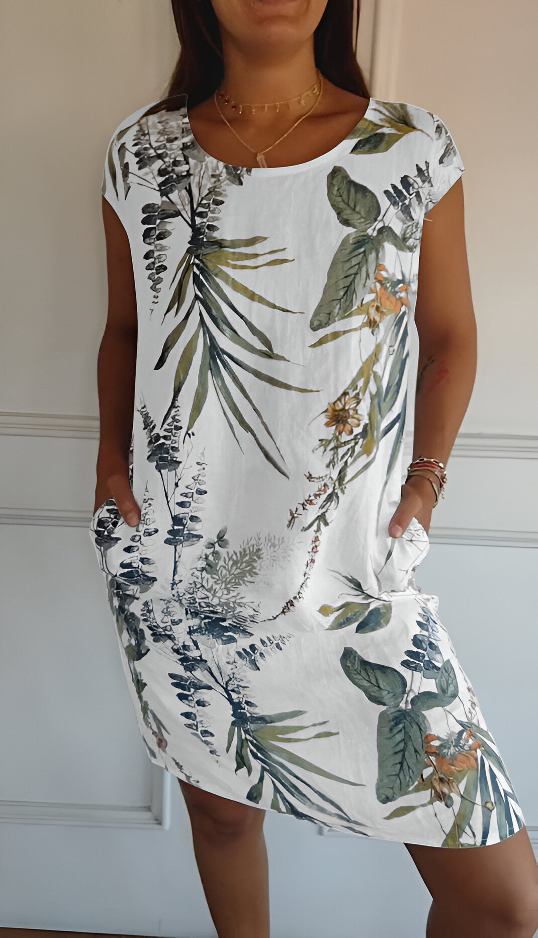 Elena | Casual Elegant Midi Dress for Women