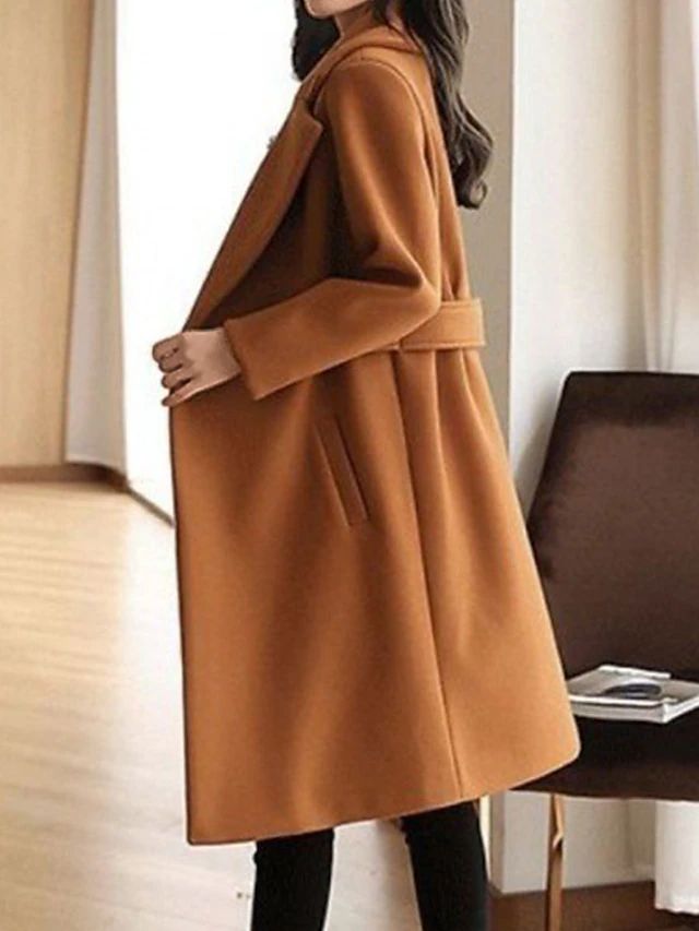 Eleanor | Tailored Trench Coat with Waist Belt