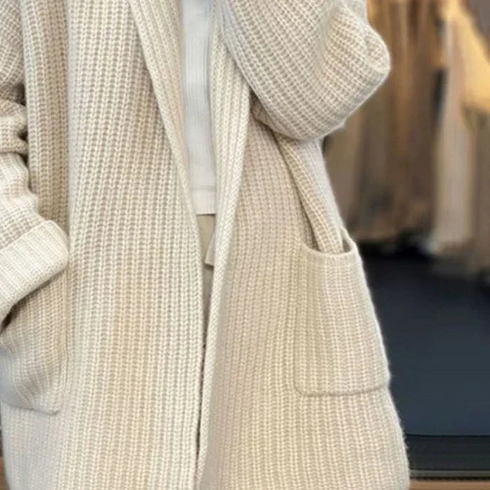 Séverine | Women's Textured Longline Cardigan