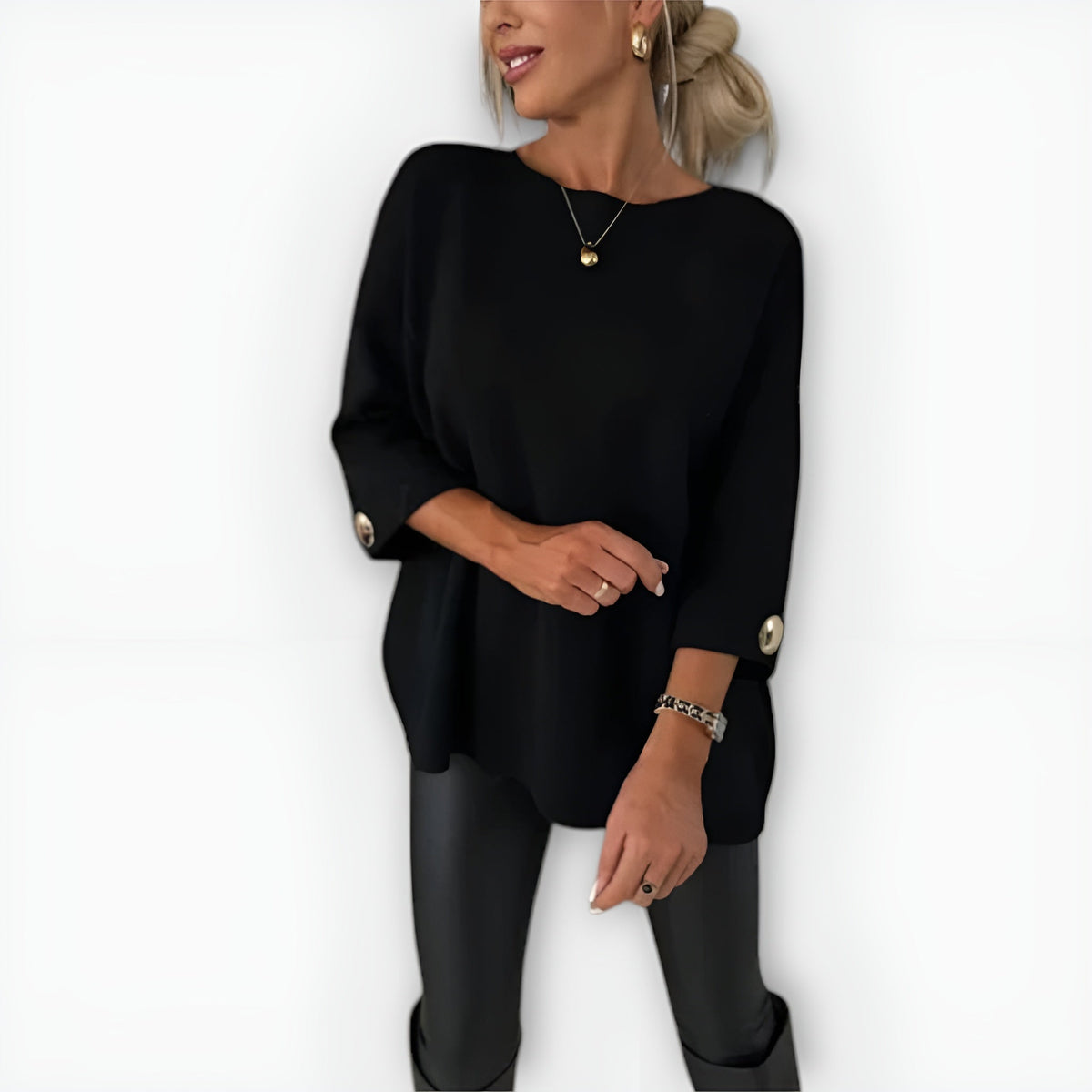 Blythe | Women's Oversized Wide-Sleeve Knit Jumper