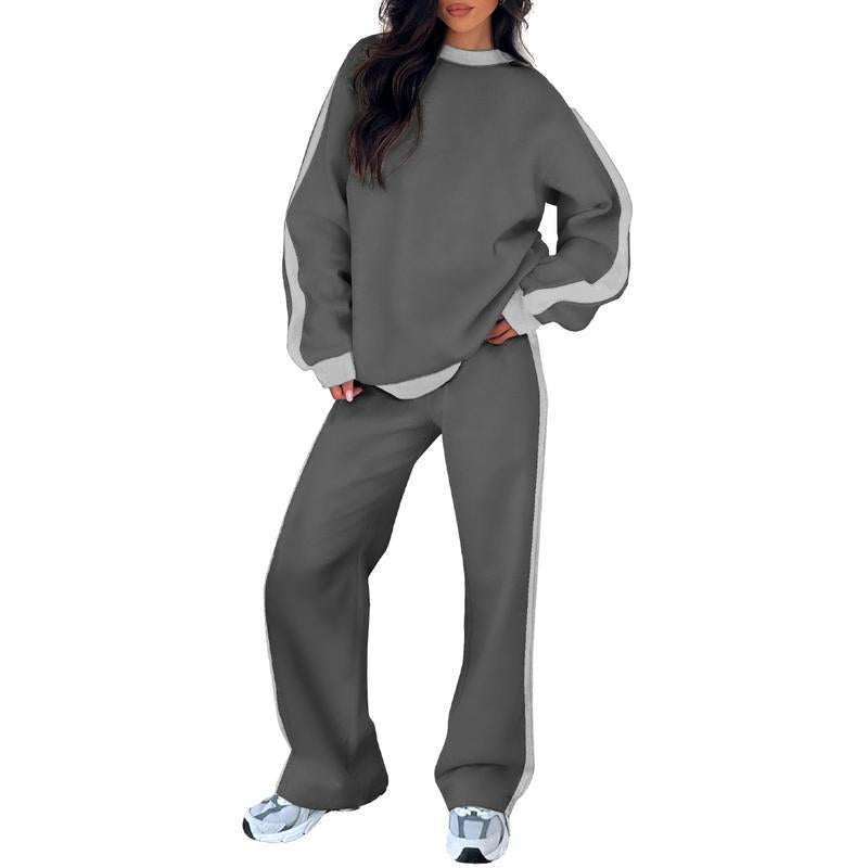 Seralyn | Women's Striped Two-Piece Lounge Set