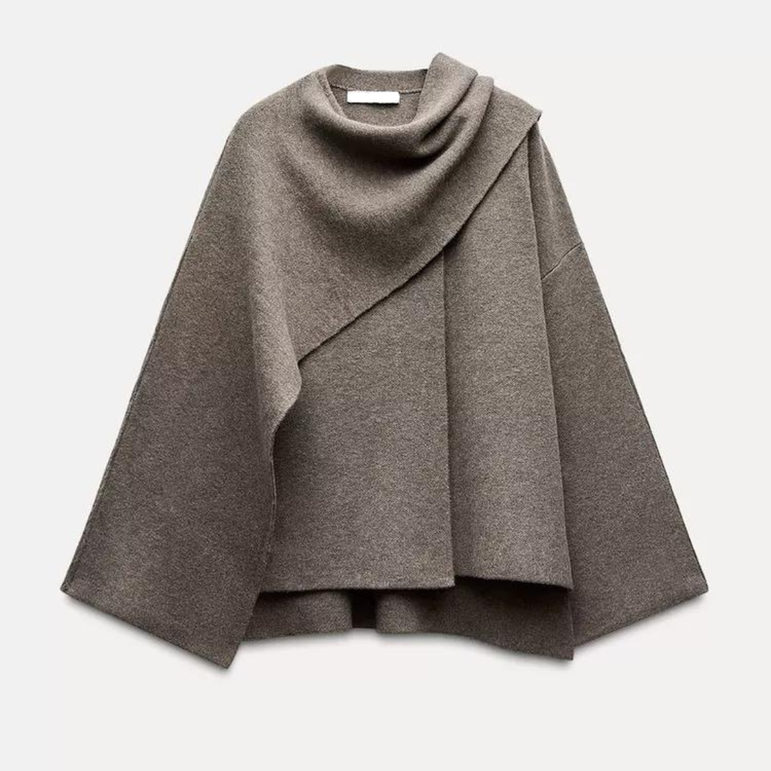 Seraphine | Women's Draped Cape Coat