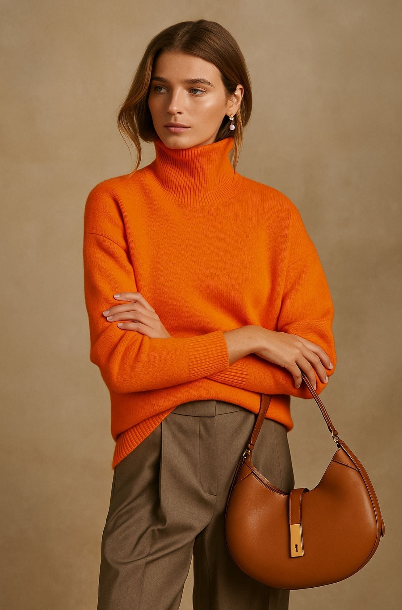 Océline | Women's Relaxed Turtleneck Sweater