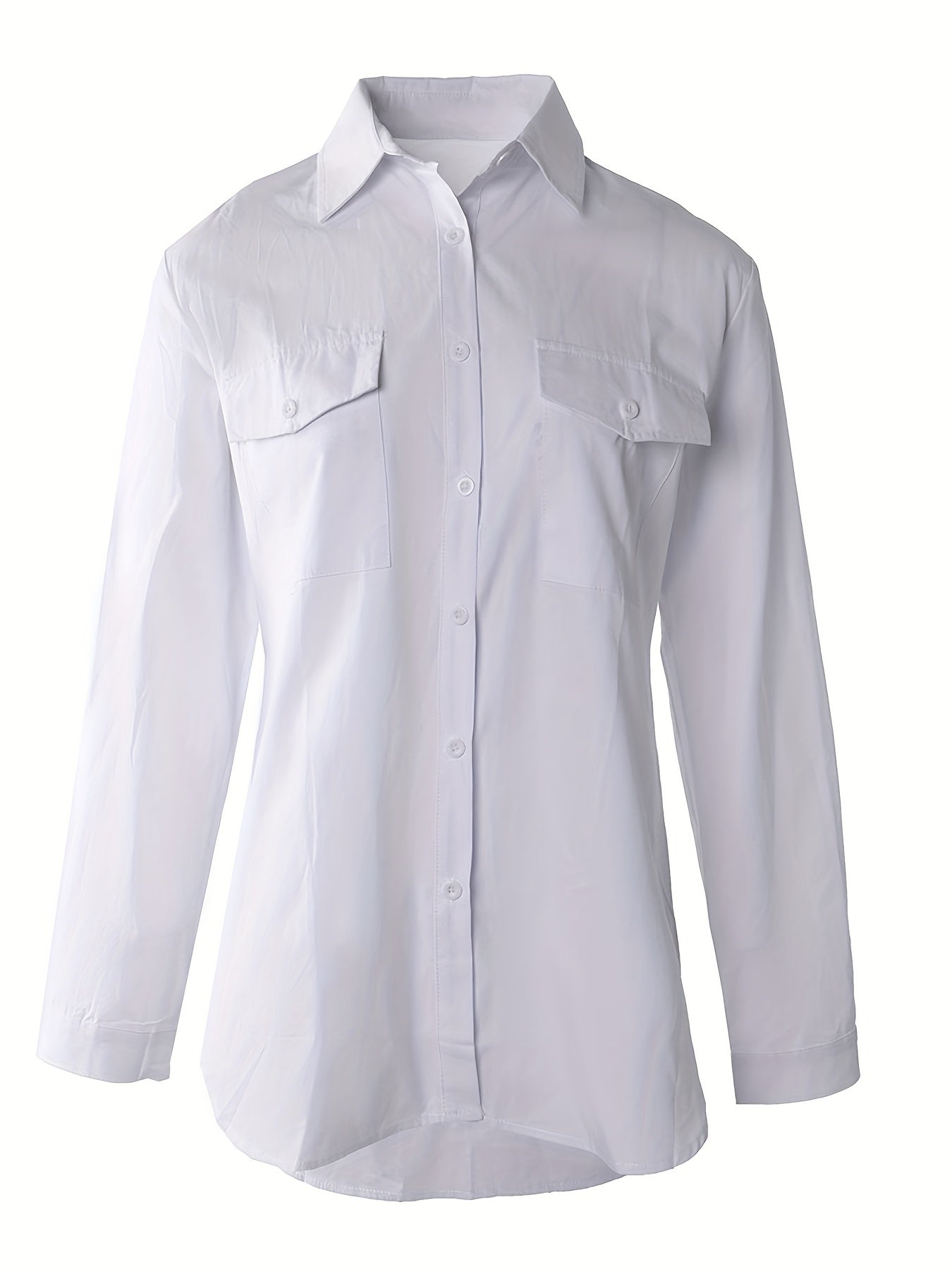 Elarisse | Women's Long Sleeve Button Front Blouse