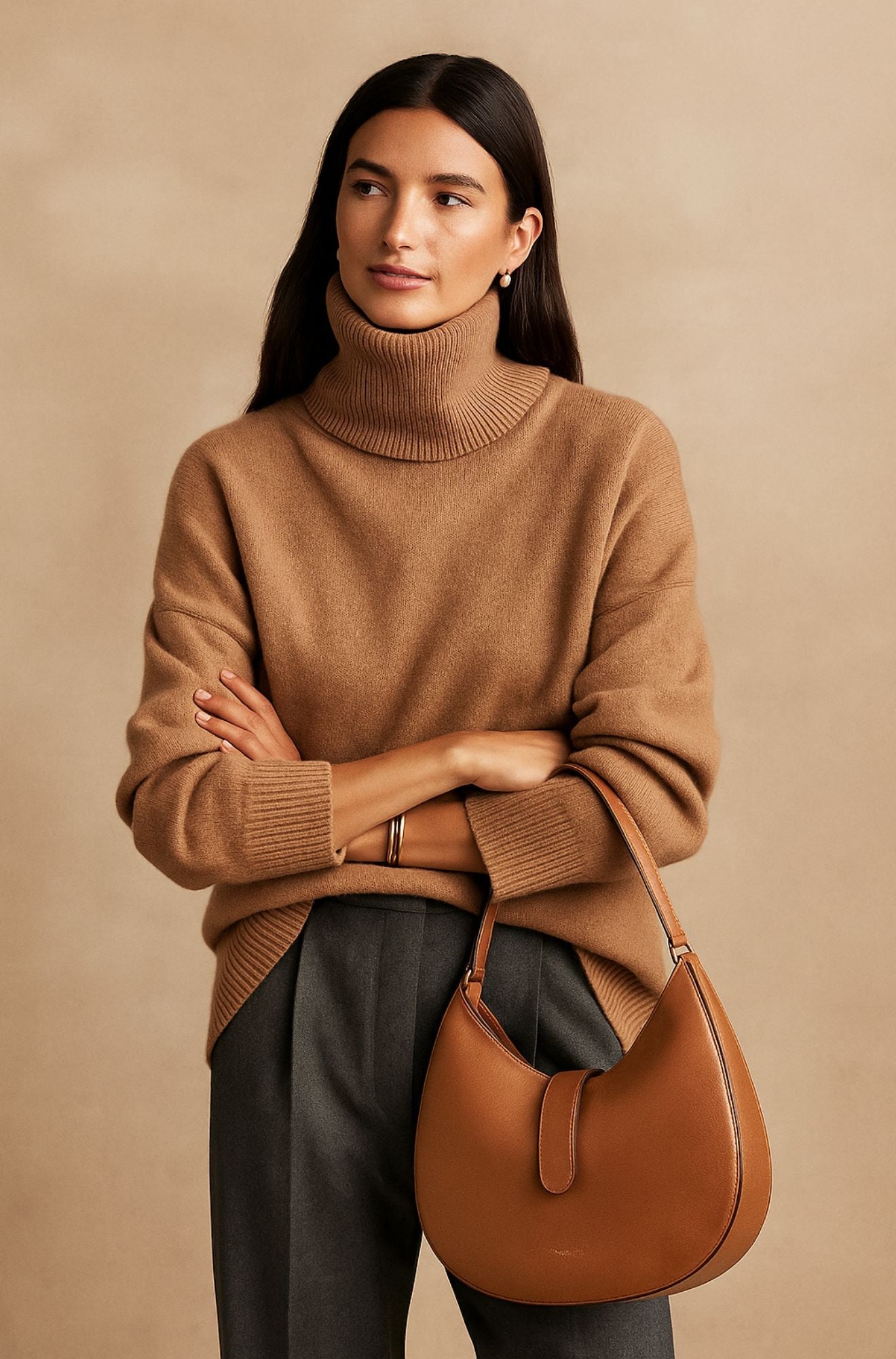 Océline | Women's Relaxed Turtleneck Sweater