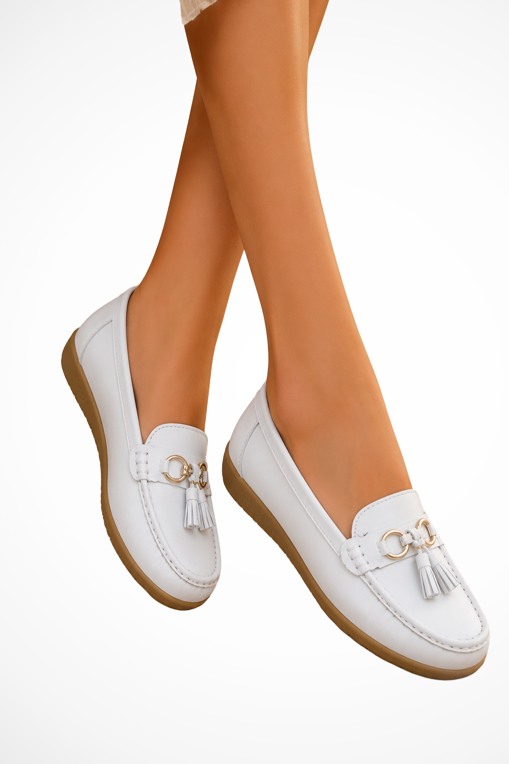 Élodine | Women's Leather Tassel Loafers