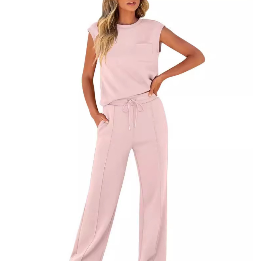 Maëvora | Women's Sleeveless Two Piece Lounge Set