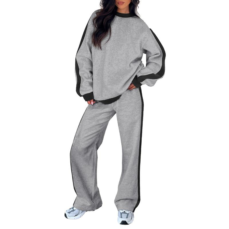 Seralyn | Women's Striped Two-Piece Lounge Set