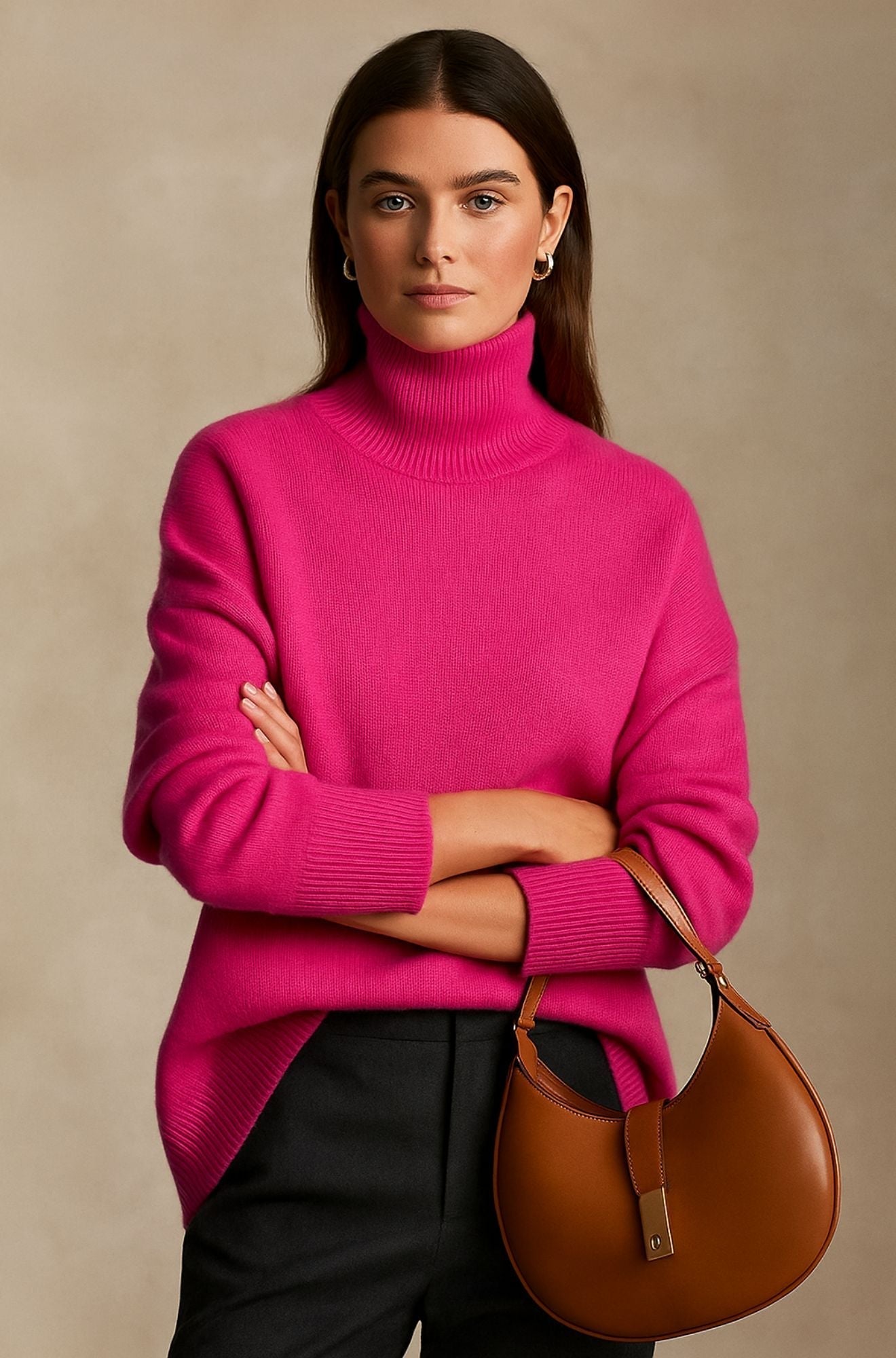 Océline | Women's Relaxed Turtleneck Sweater