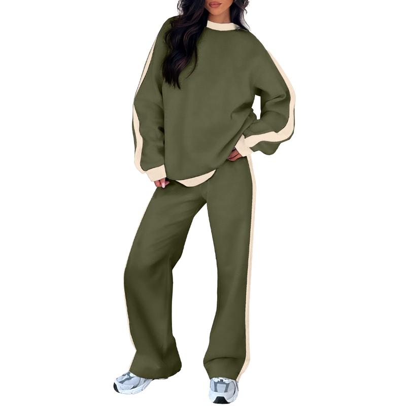 Seralyn | Women's Striped Two-Piece Lounge Set