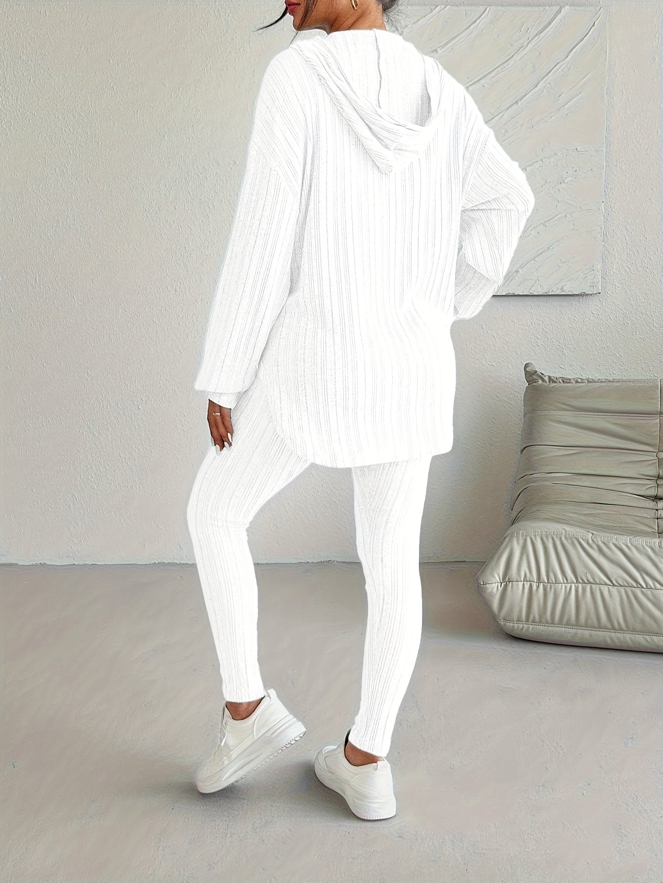 Alessia | Women's Hooded Two Piece Lounge Set