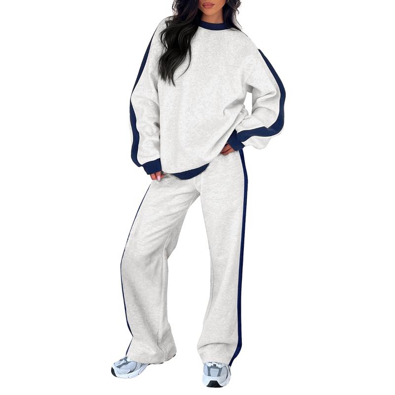 Seralyn | Women's Striped Two-Piece Lounge Set