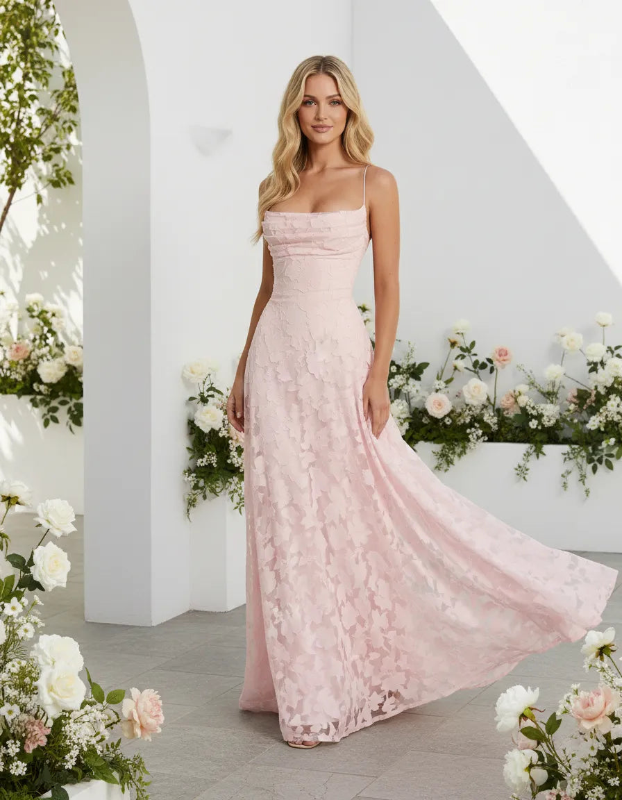 Rosalie | Women's Floral Wedding Guest Midi Dress