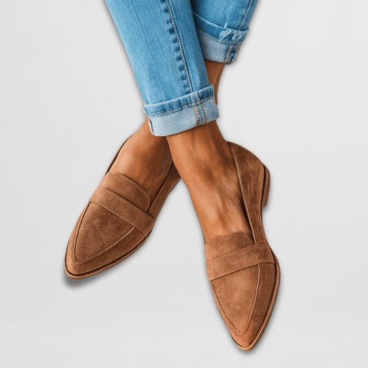 Amélie | Comfort Suede Slip-On Loafers