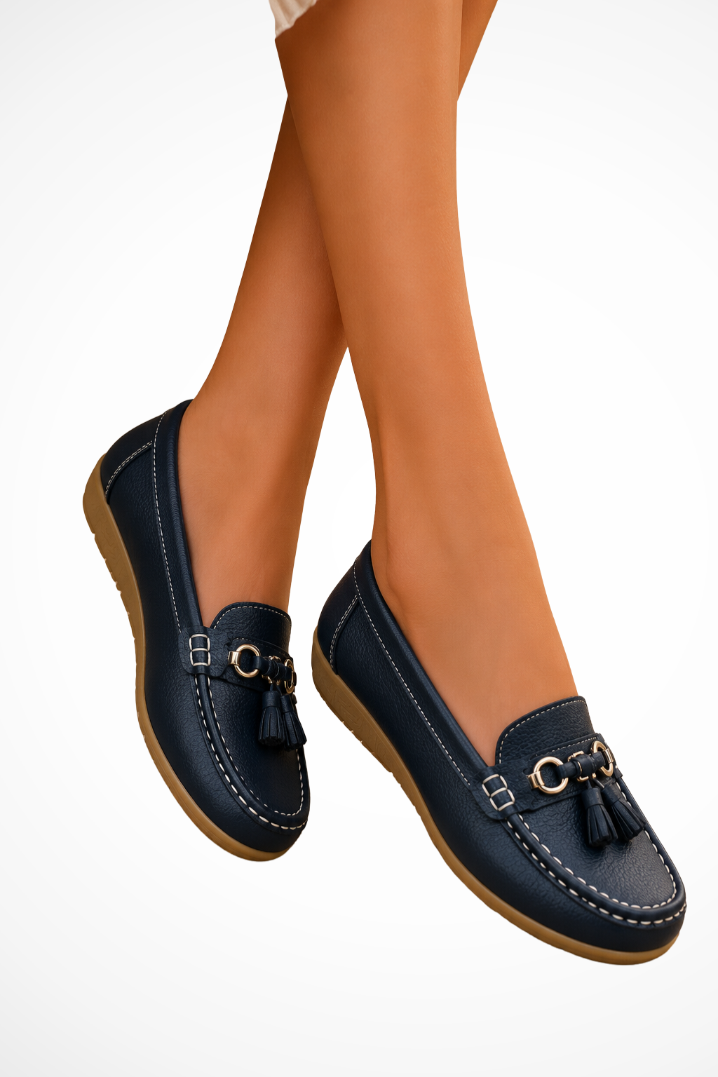 Élodine | Women's Leather Tassel Loafers