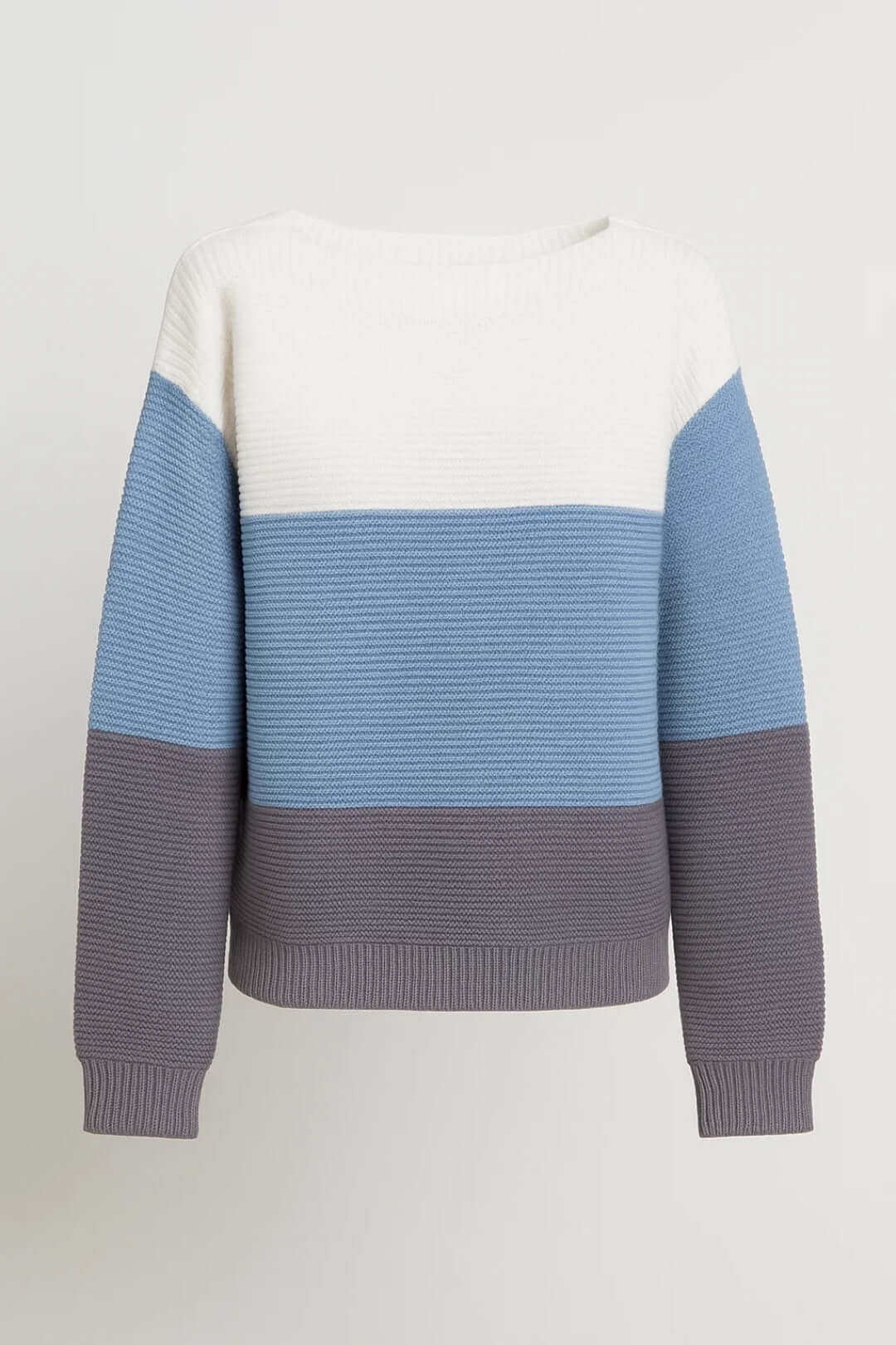 Women's Colour Block Knit Jumper | Autumn & Winter