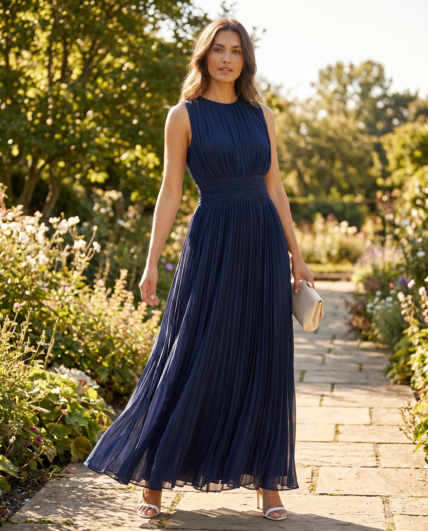 Aurora | Elegant Chiffon Maxi Dress