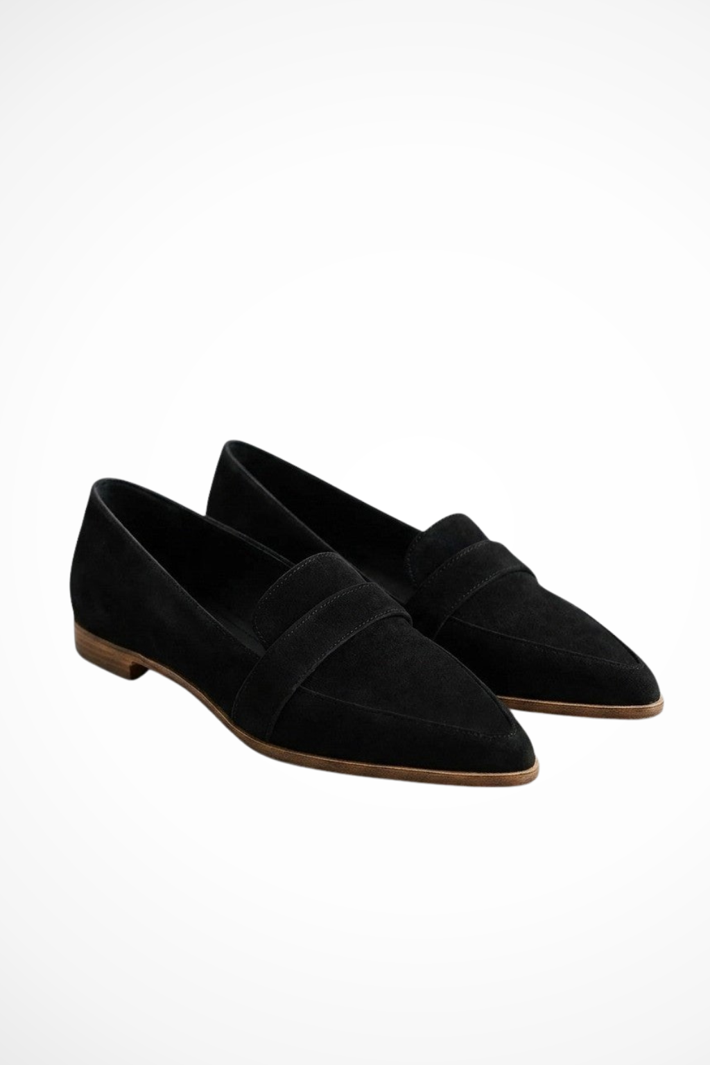 Amelisse | Women's Pointed Toe Suede Loafers