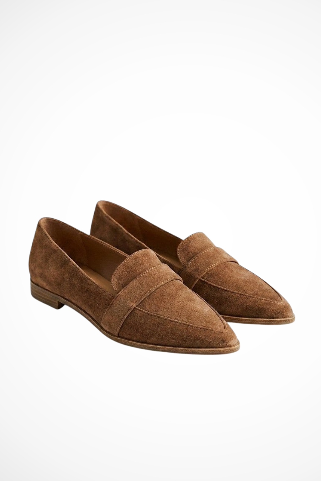 Amelisse | Women's Pointed Toe Suede Loafers