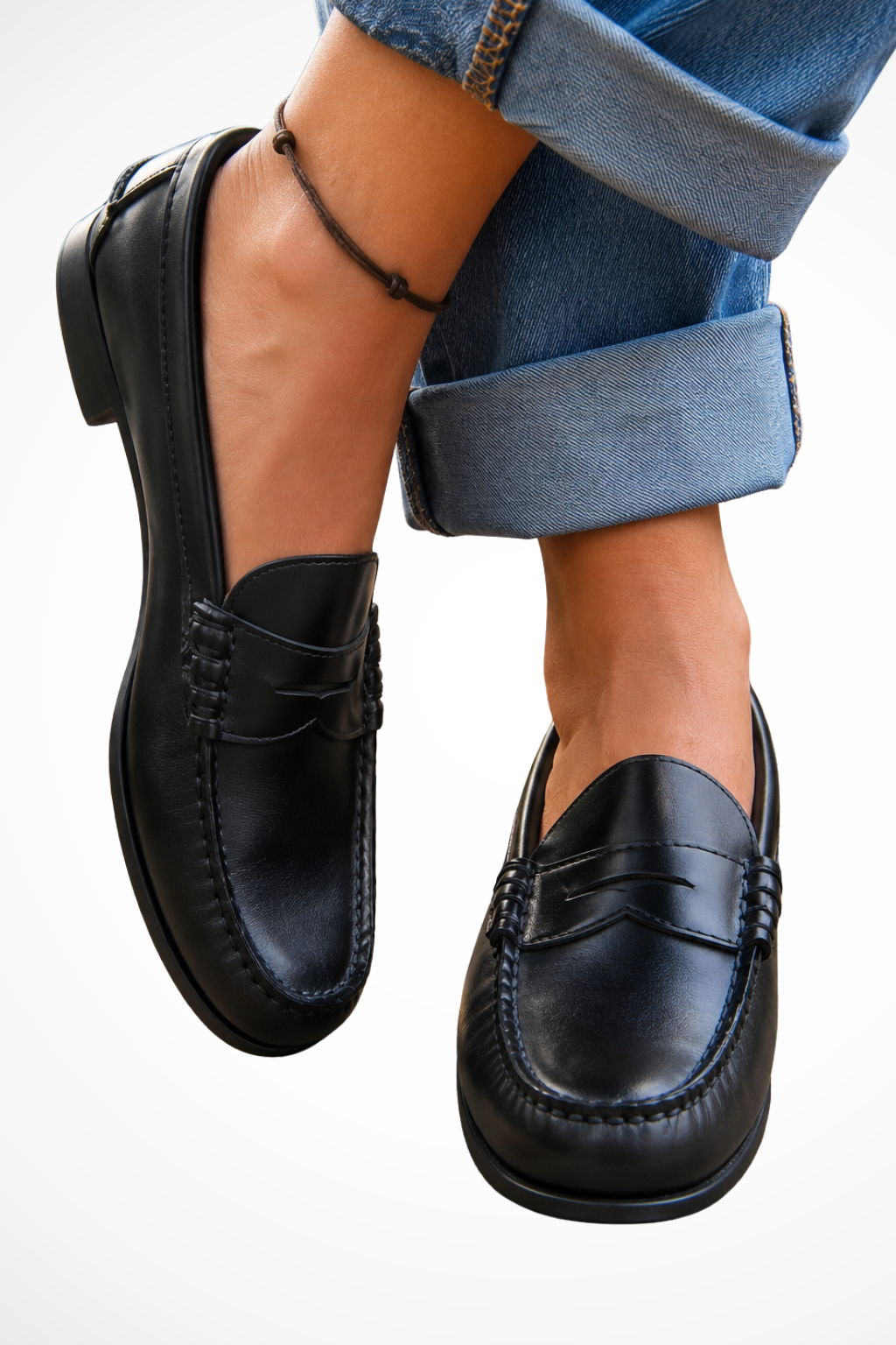 Valenne | Women's Classic Leather Penny Loafers