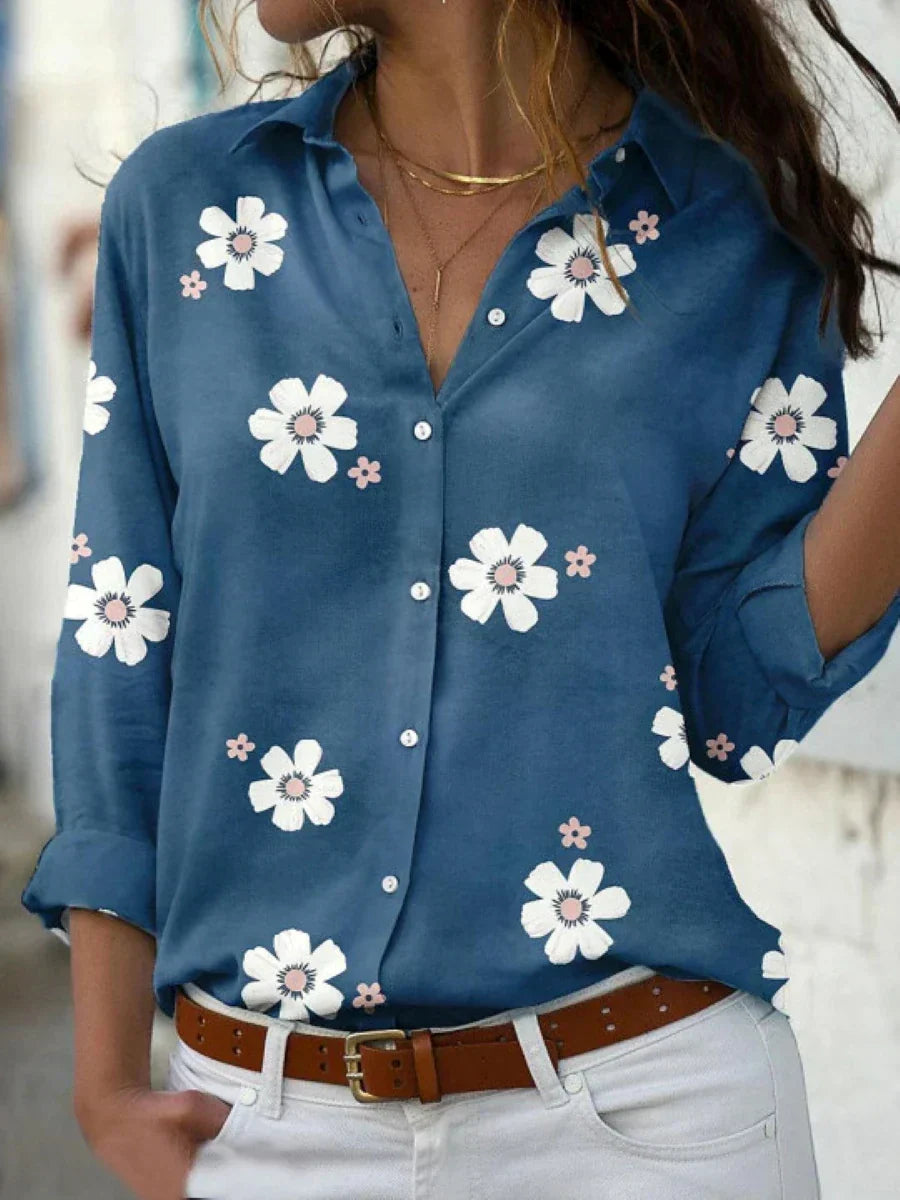 Joséphine | Elegant Floral Blouse