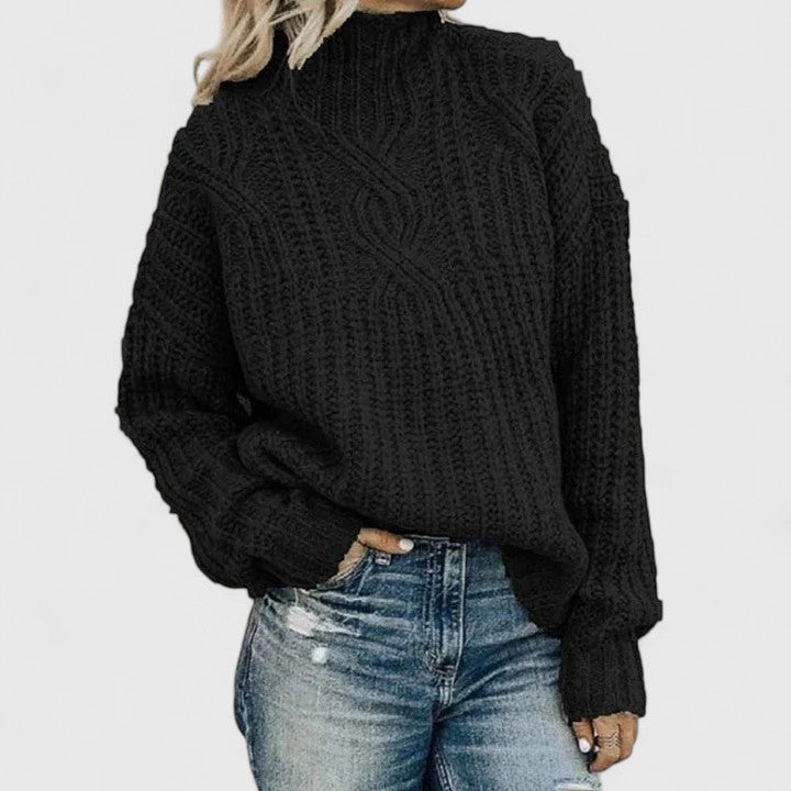 Celestine | Elegant Lightweight Draped Sweater