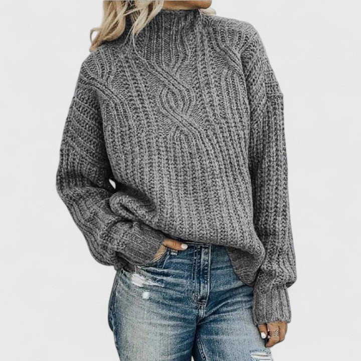 Celestine | Elegant Lightweight Draped Sweater