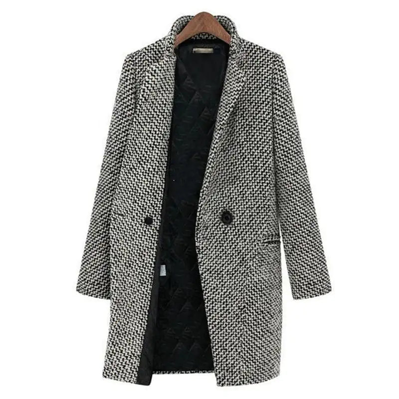 Kate | Vintage Houndstooth Coat