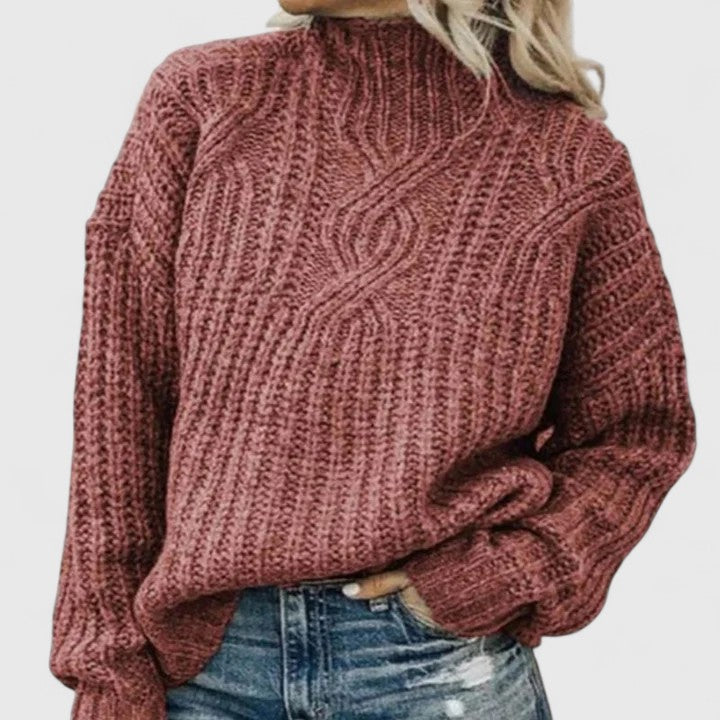 Celestine | Elegant Lightweight Draped Sweater
